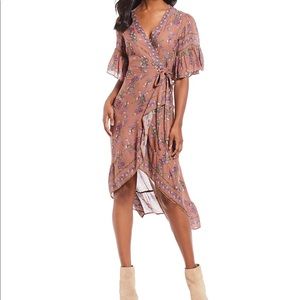 Chelsea and Violet wrap dress